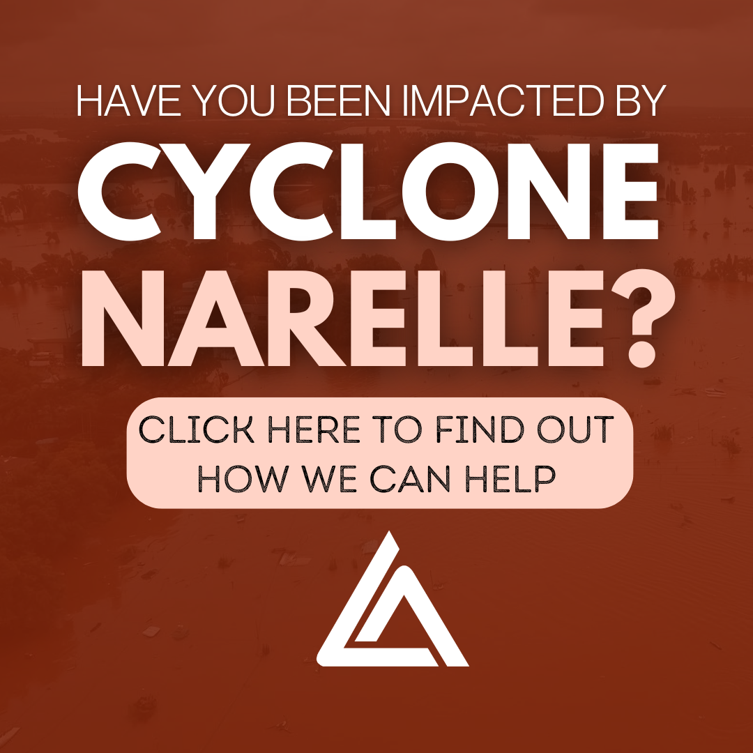 Have you been impacted by Cyclone Narelle? Click here to find out how we can help.