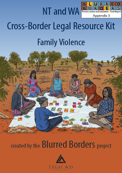 Cover of Blurred Borders Family Violence User Manual