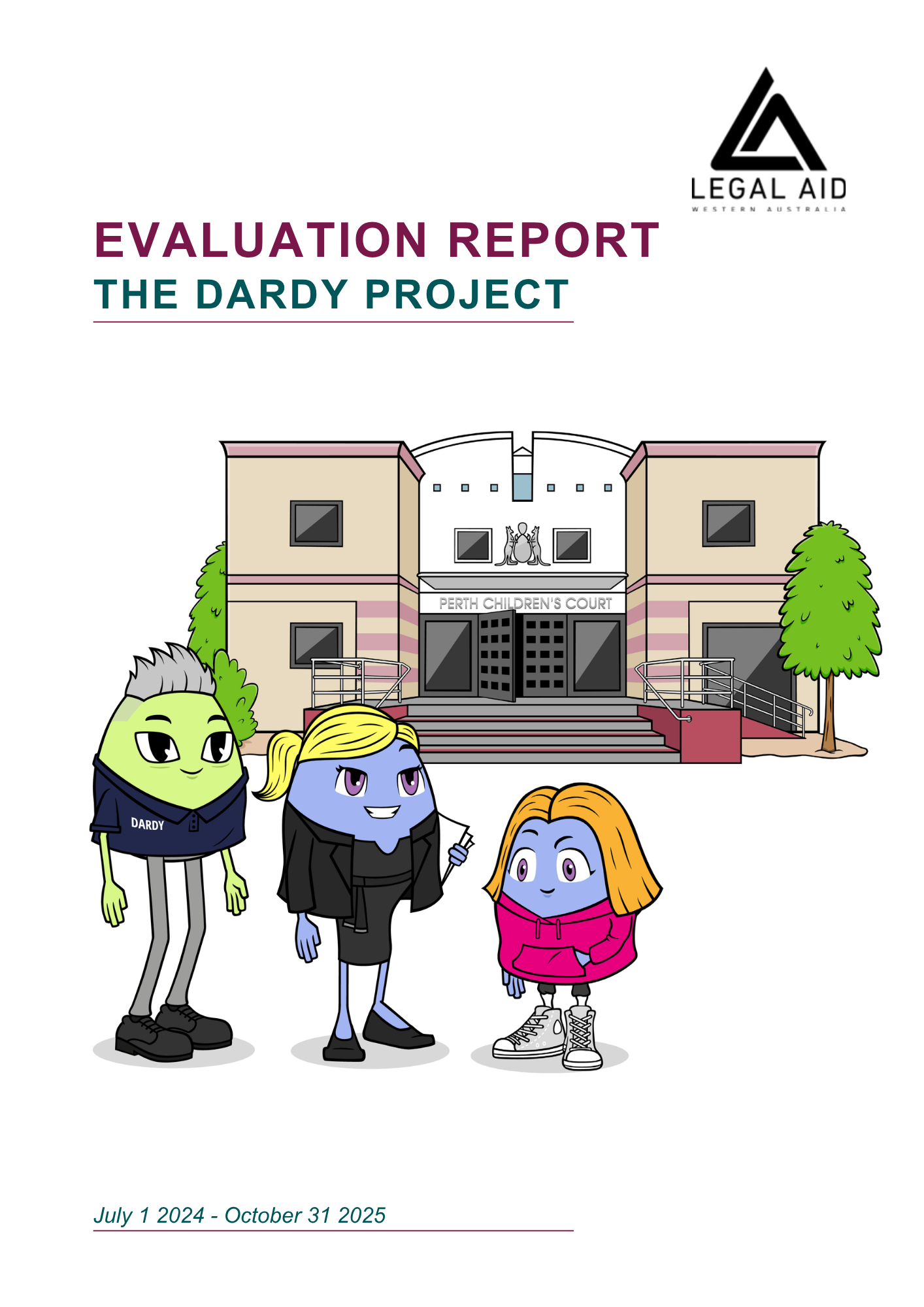 DARDY Evaluation Report front cover