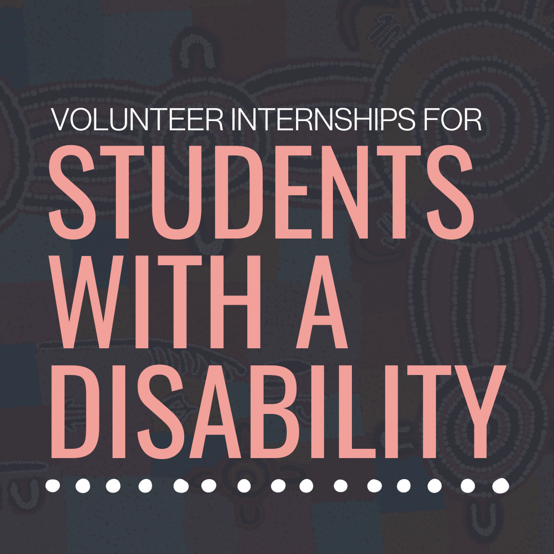 Volunteer opportunities for students with disabilities