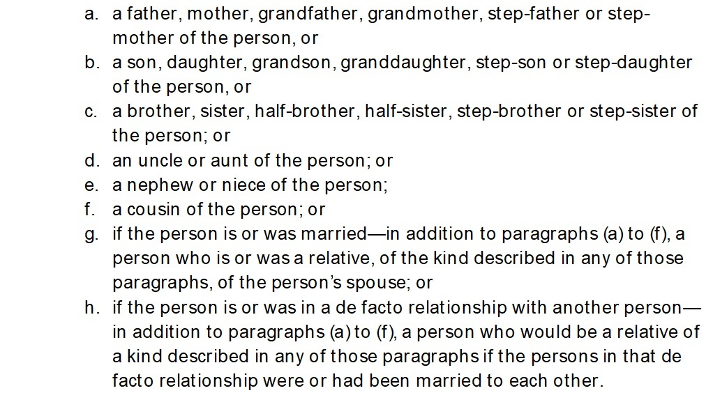 definition of relative