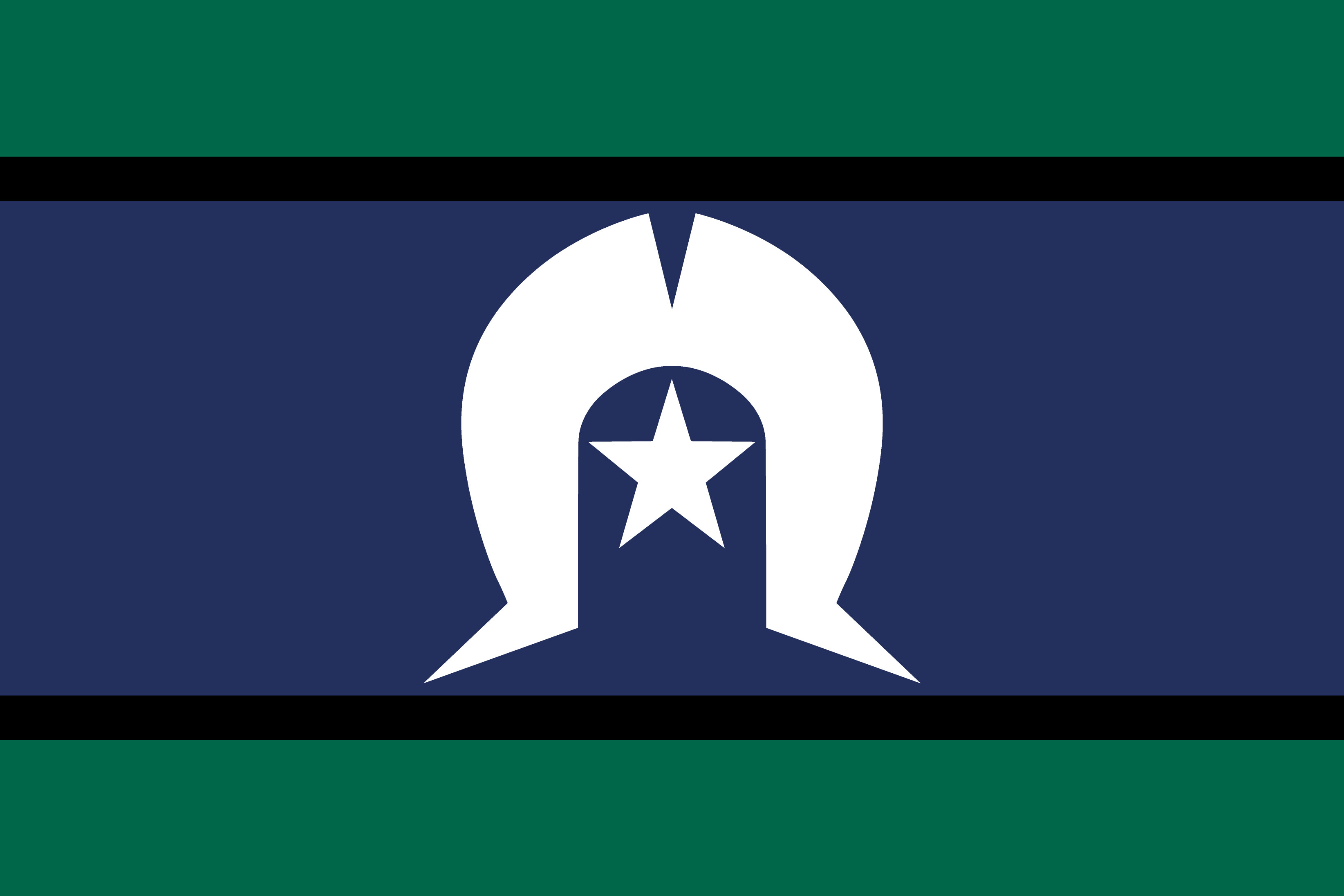 Torres Strait Islander Flag - Bernard Namok