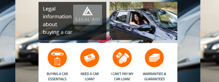My Car website homepage